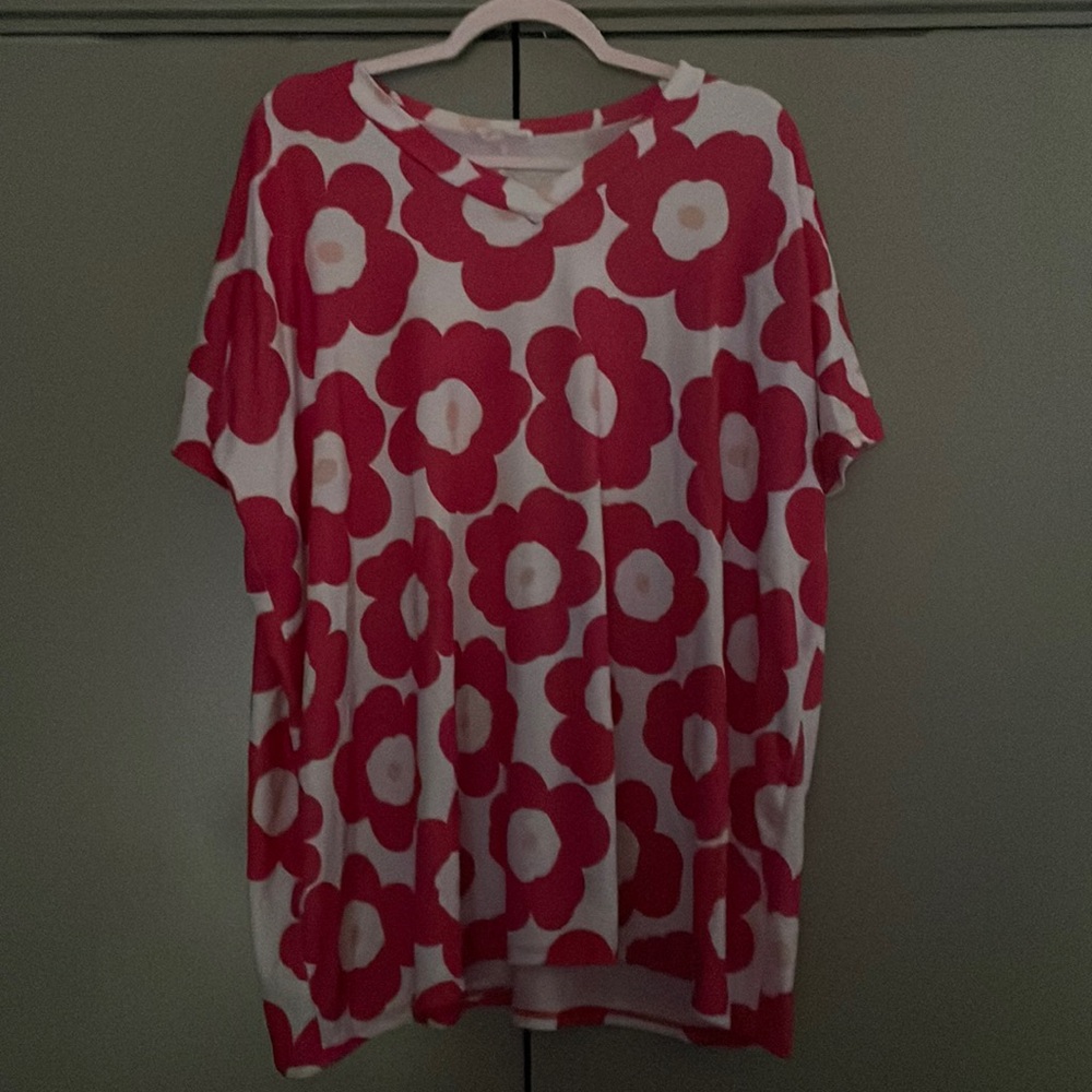 Pink daisy tunic - Picture 4 of 5